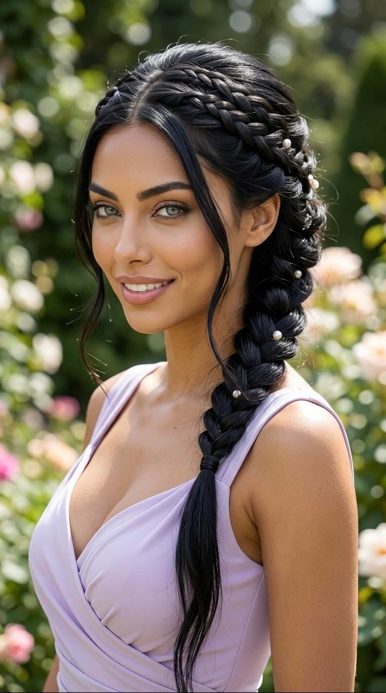Is Photographed In Tight Beauty Outdoors Framed Upper Chest Just