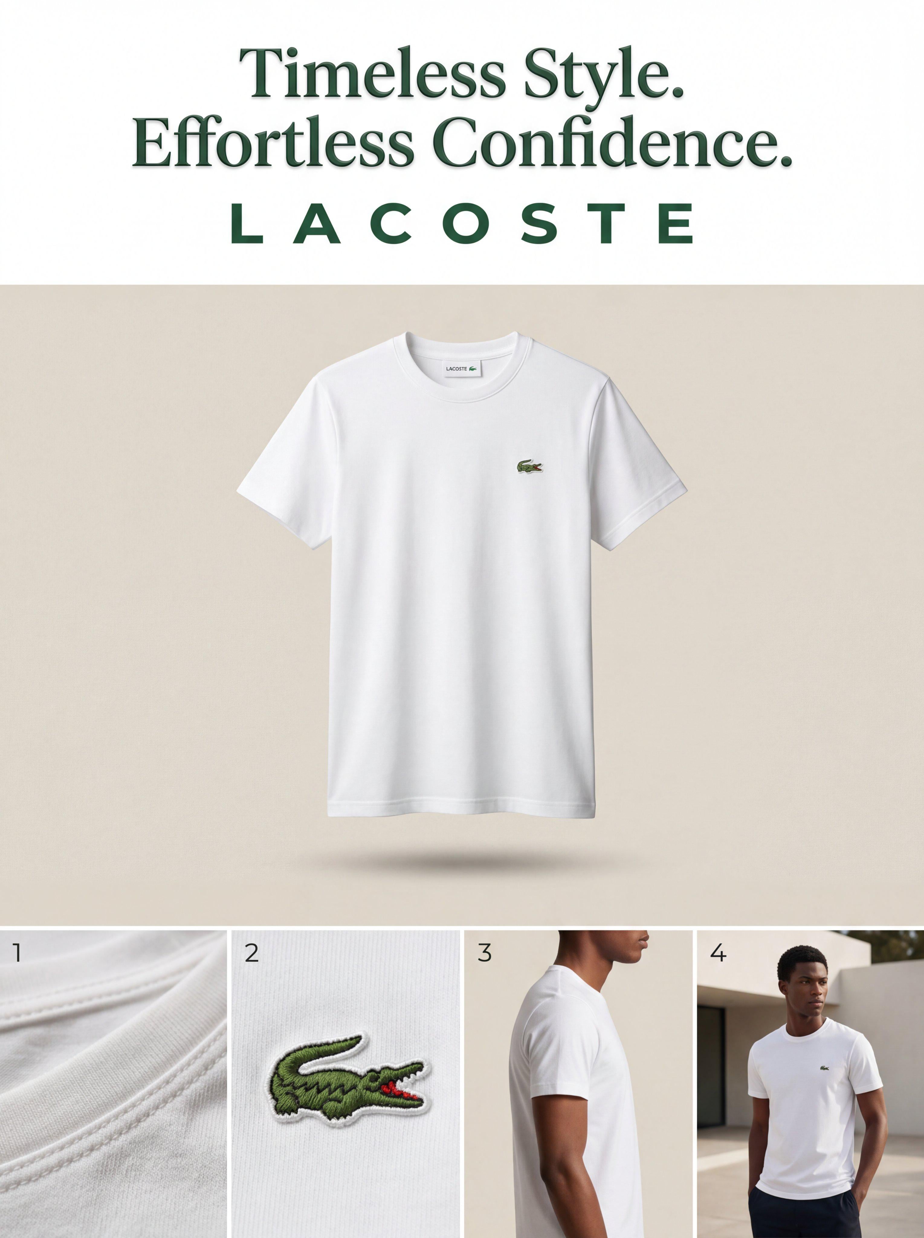 Studio T Shirt Logo Outdoor Lifestyle Shot