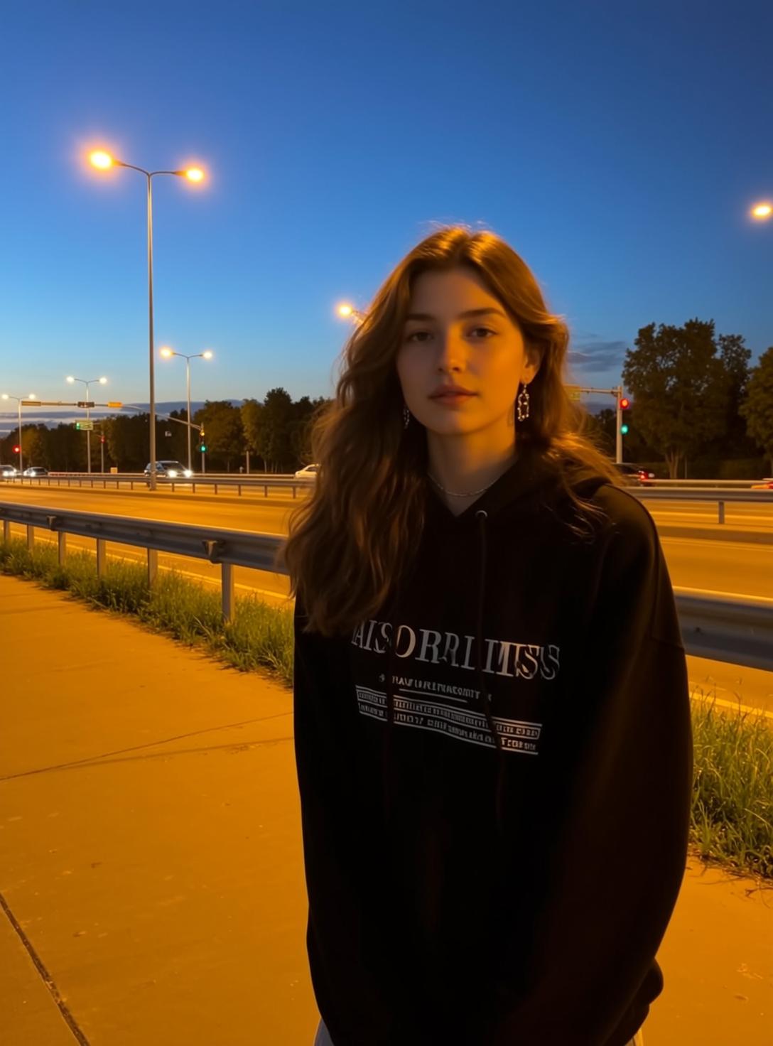 Explore Young Stands Facing Neutral Expression Her