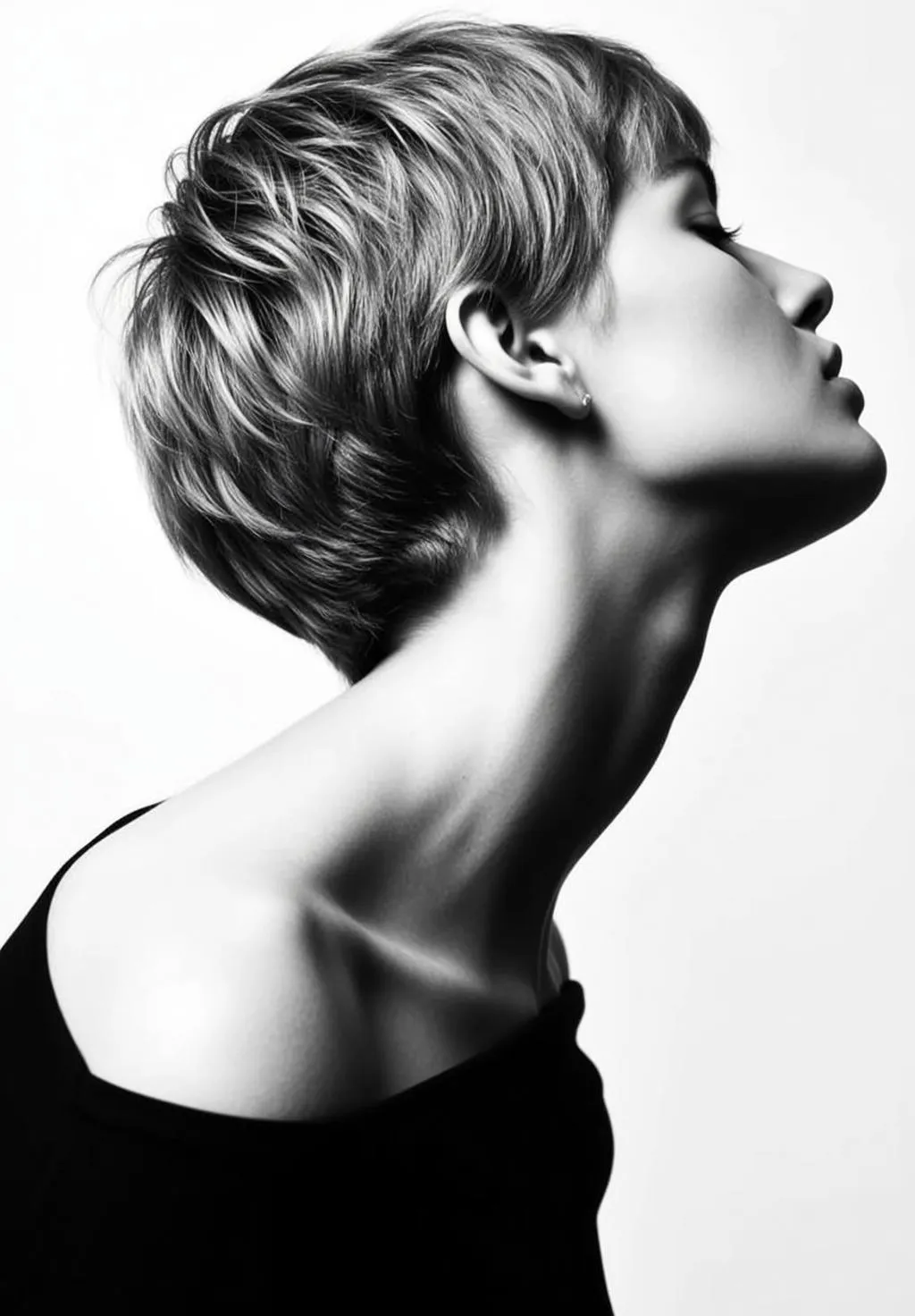 Earrings In Studio Portrait