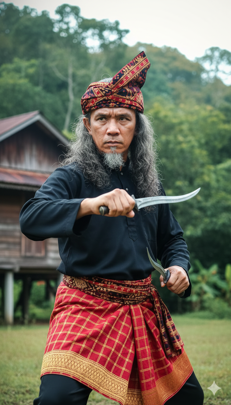Malaysian Silat Warrior