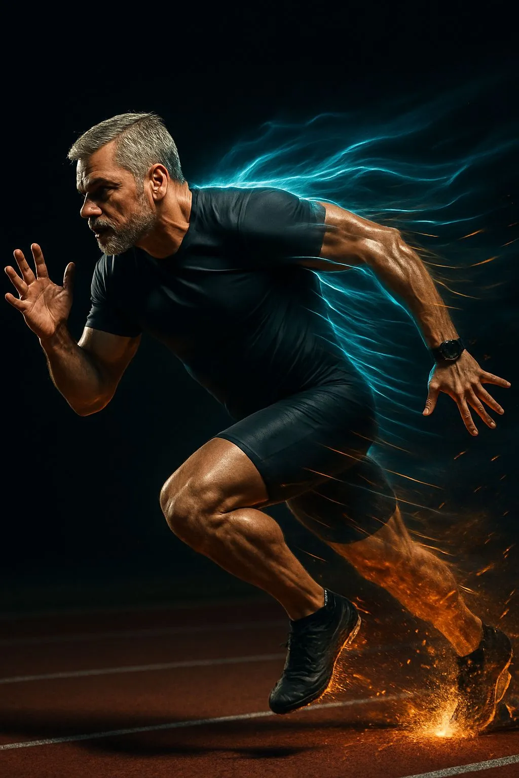 Very Fast Hyper Realistic Sprinting