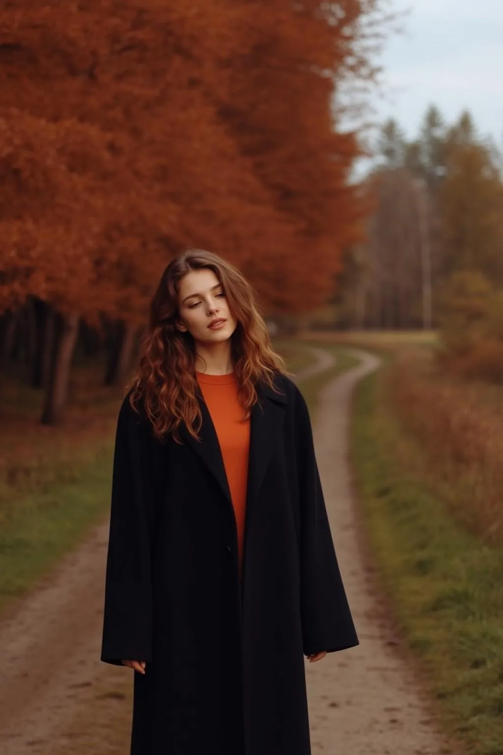 Black Coat Forest Path