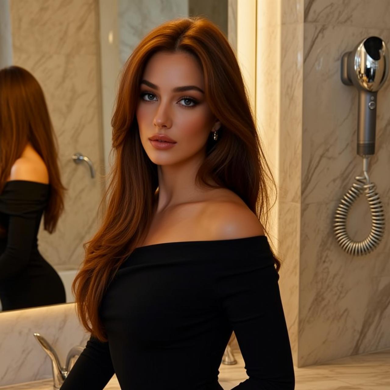 Black Off Shoulder Dress