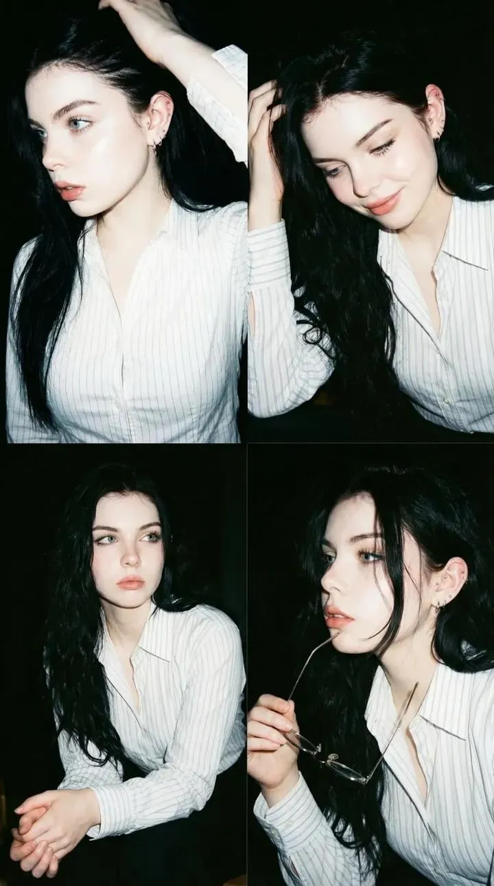 Piercings In Fashion Portrait