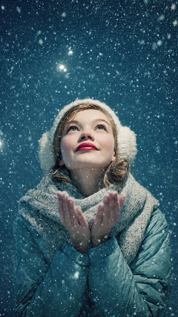 Makeup In The Snow