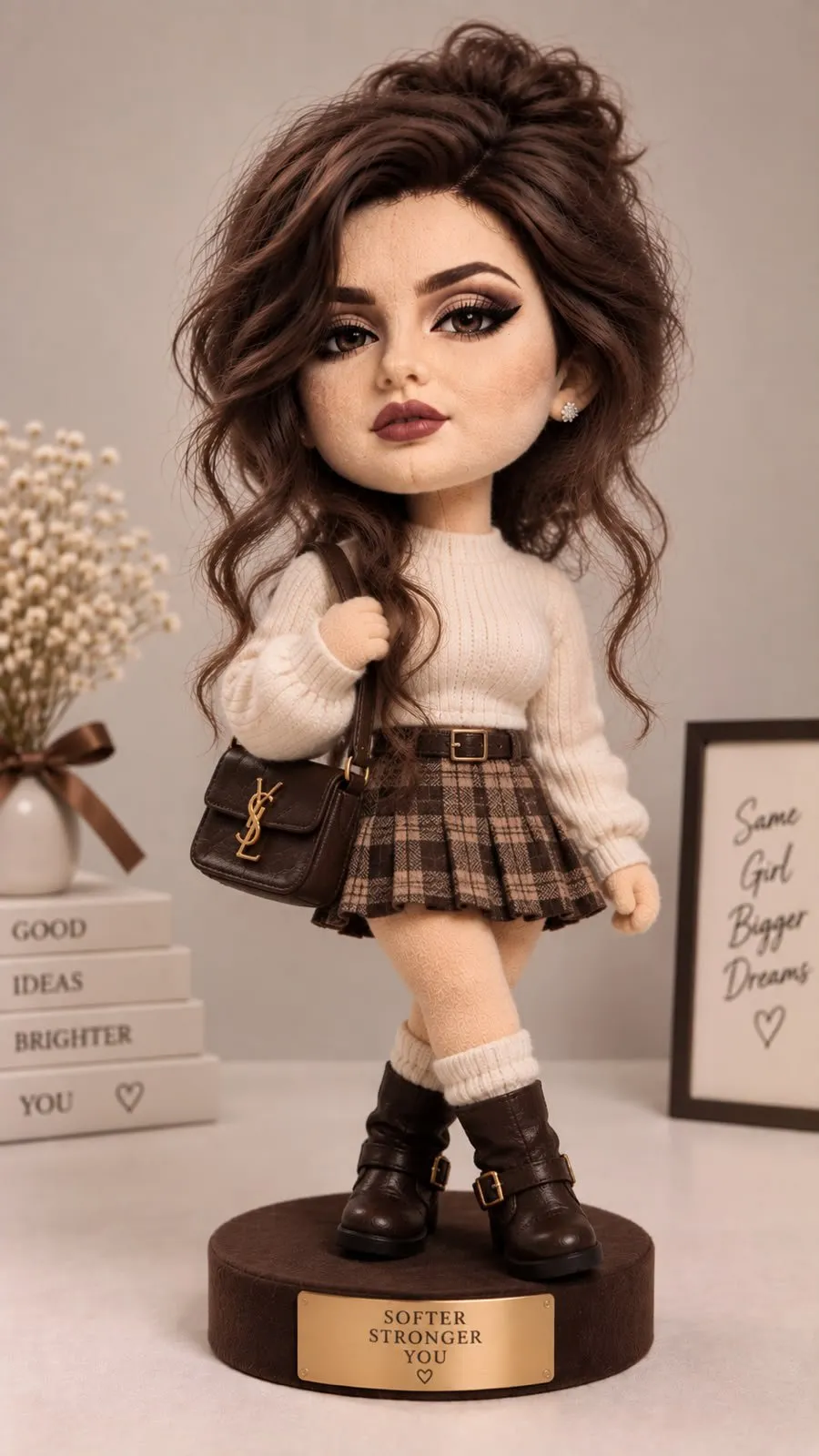 Plush Toy Collectible Doll Soft Studio Lighting