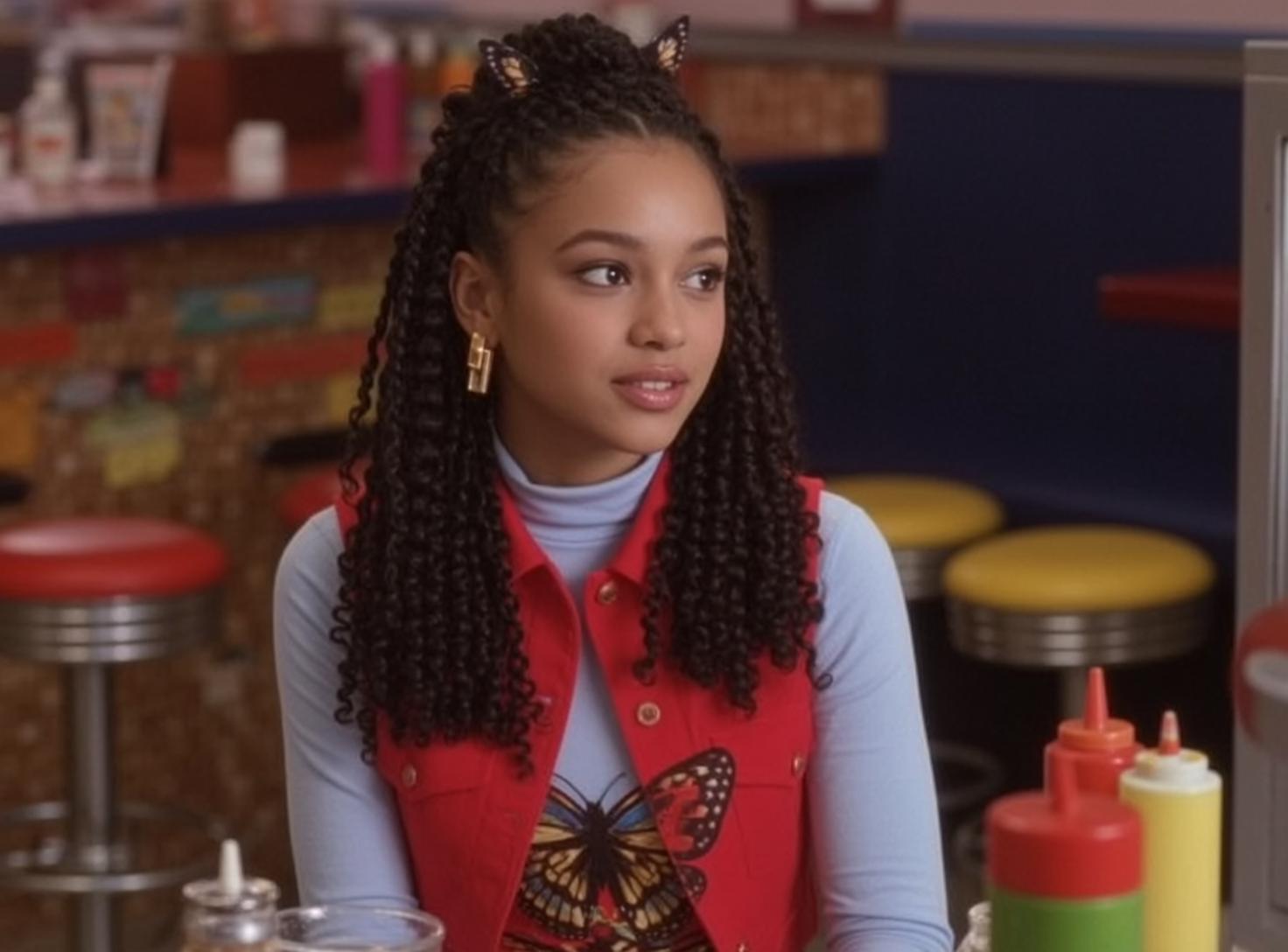 Retro Diner Vest and Turtleneck
