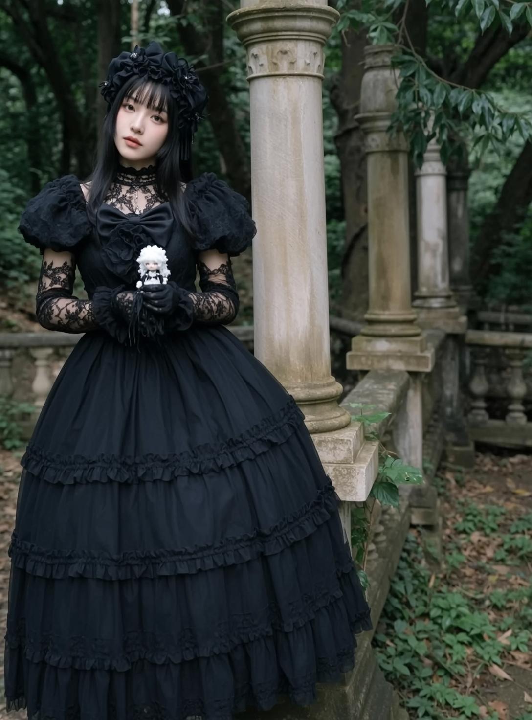 Doll Overgrown Garden