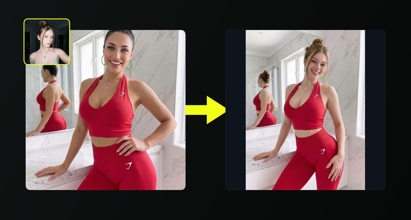 Mila remix walkthrough for Red Athletic Set in Marble Bathroom