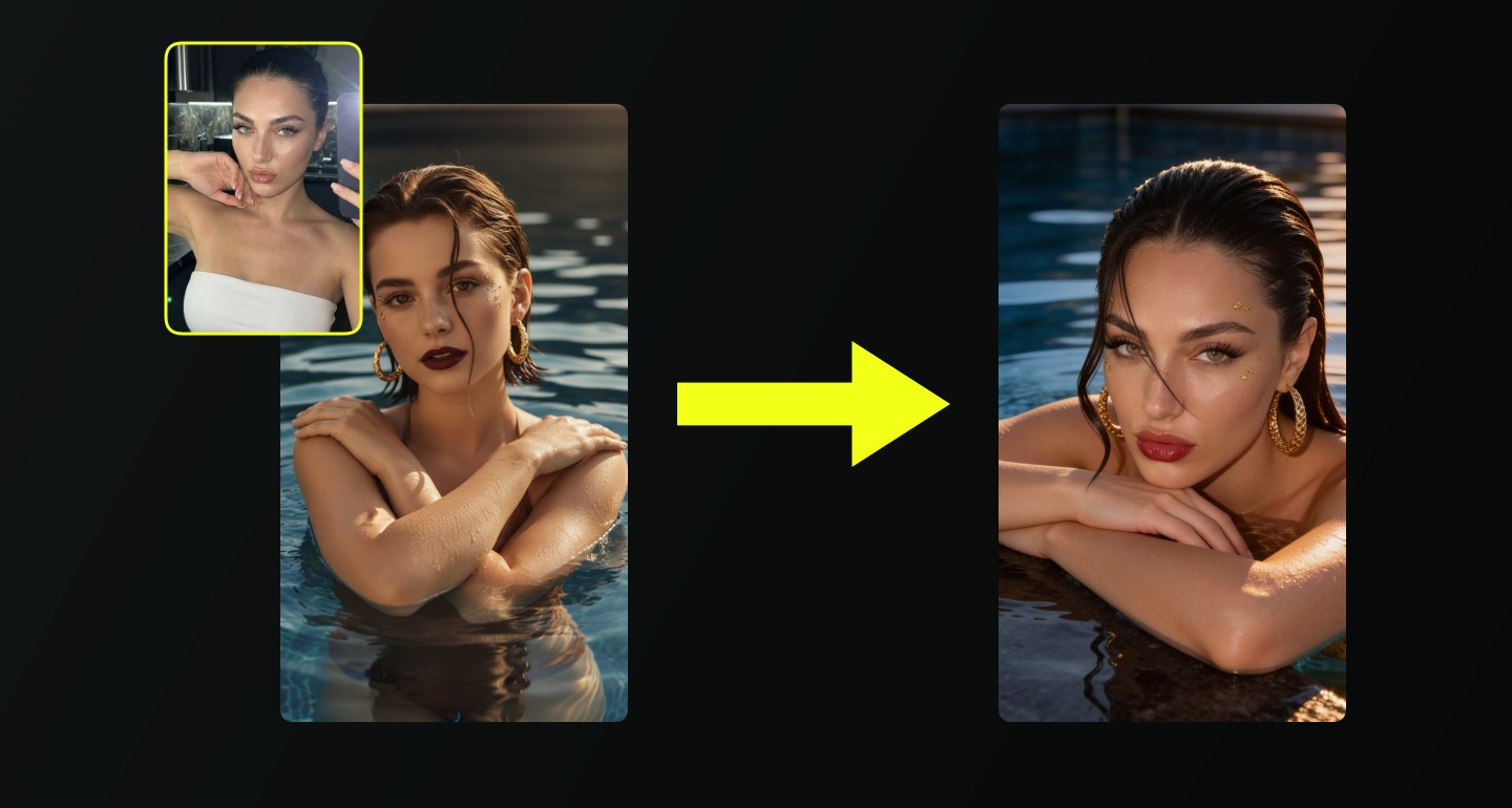 Lily remix walkthrough for Pool Portrait