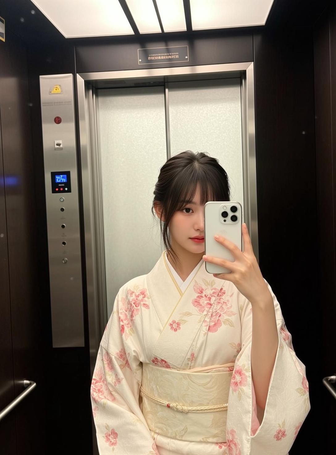 Explore Stands Facing Forward Elevator Holding White