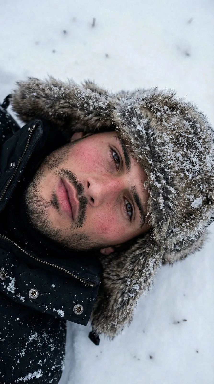 Snowy Winter Portrait