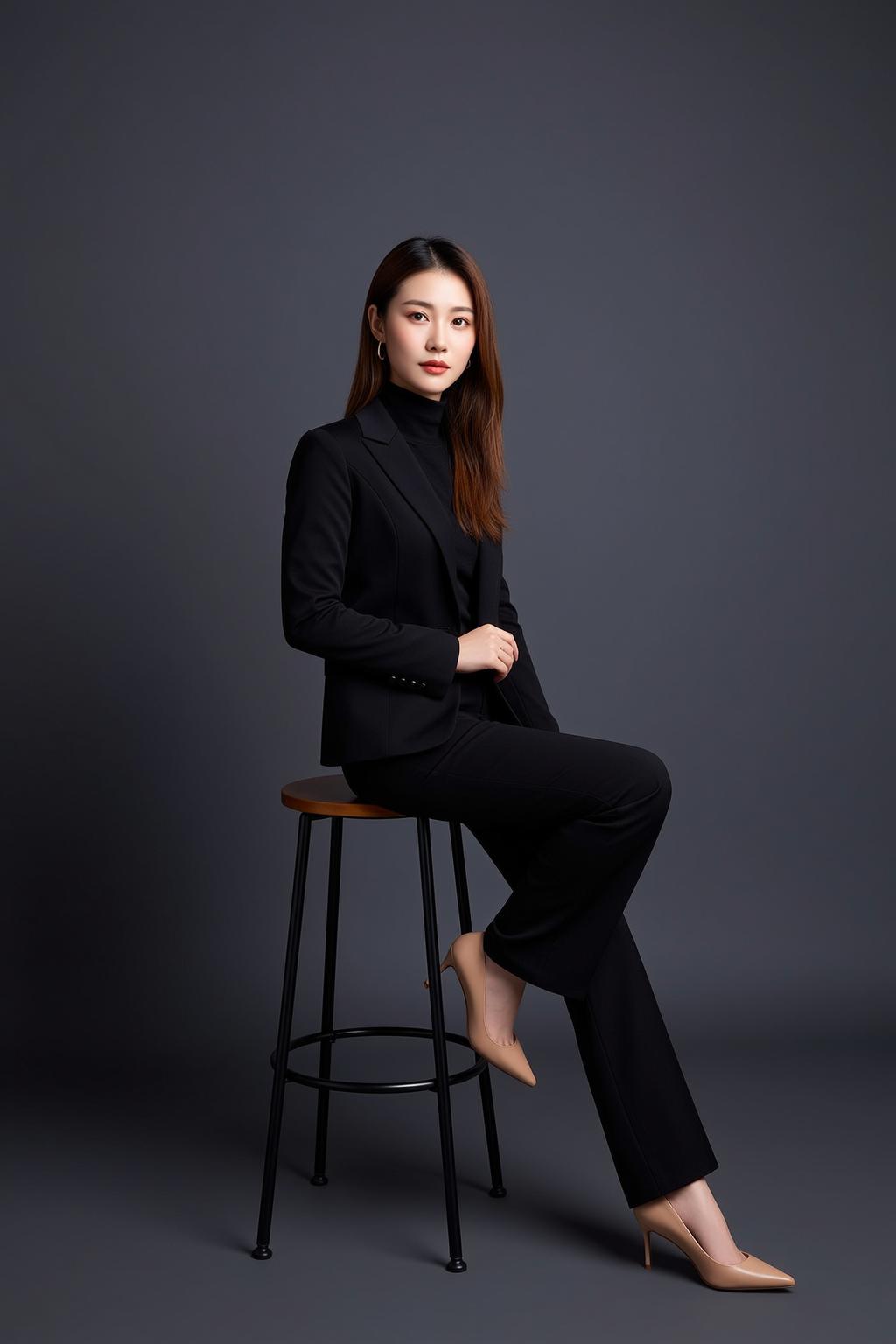 Luxury Young Asian Long Straight Brown Fair