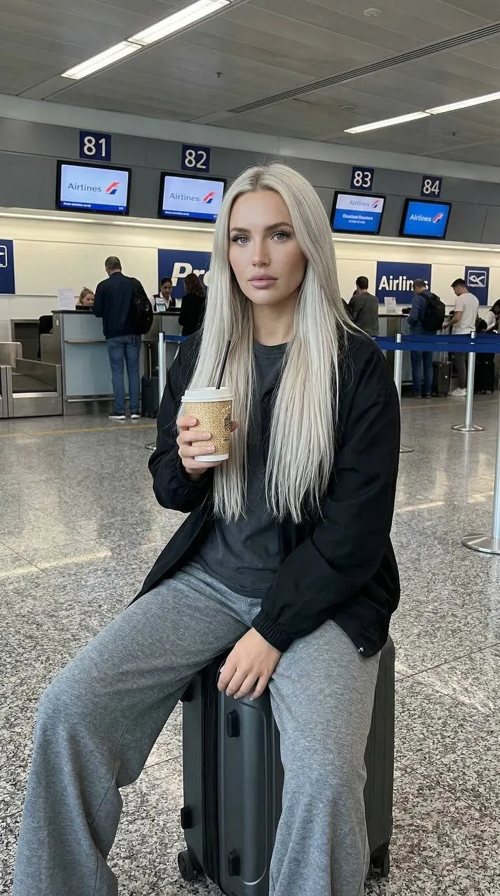 Makeup At An Airport