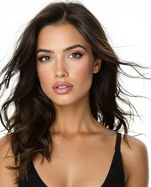 Stunning Brunette Full-body Portrait