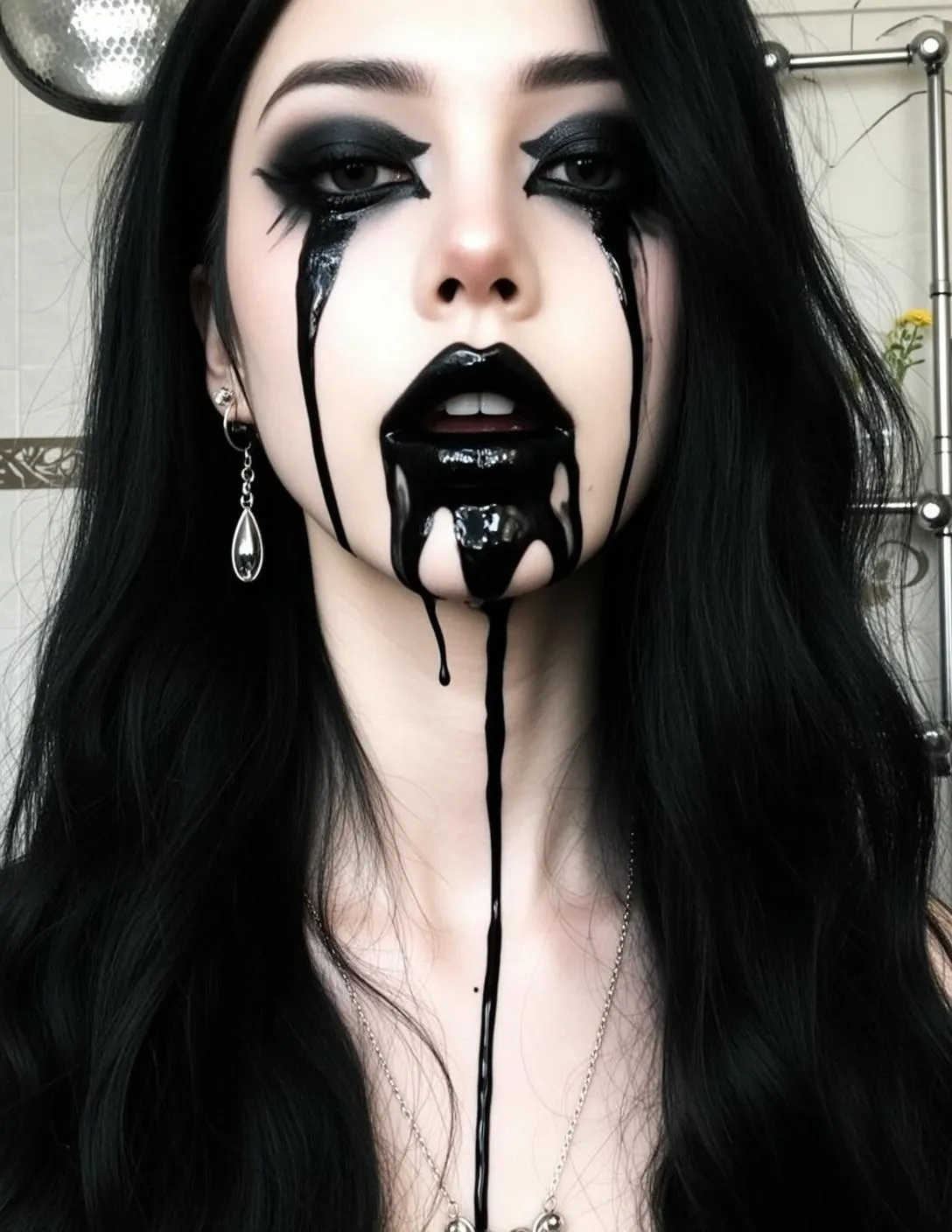 Dark Glam Gothic Portrait