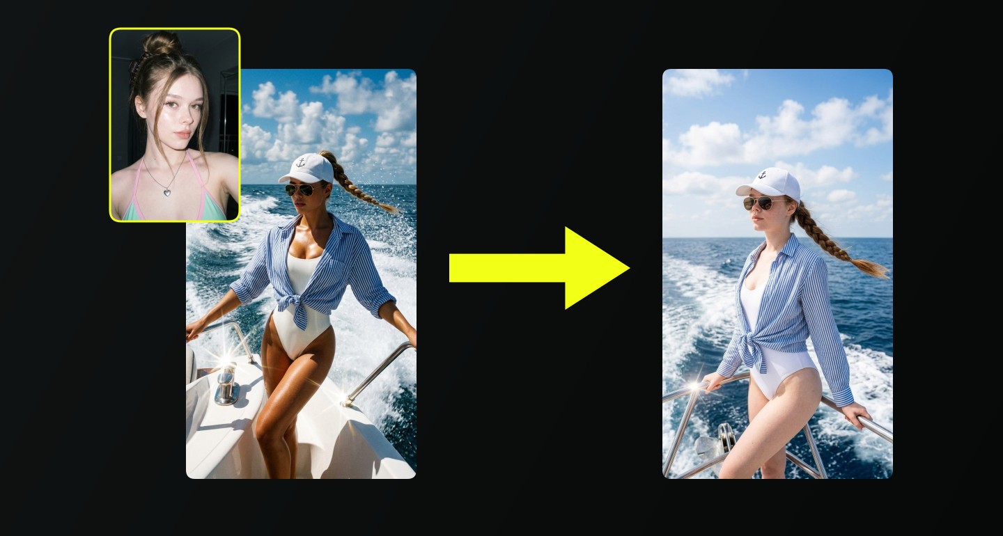 Mila remix walkthrough for White One Piece Swimsuit In Bow Moving Motorboat