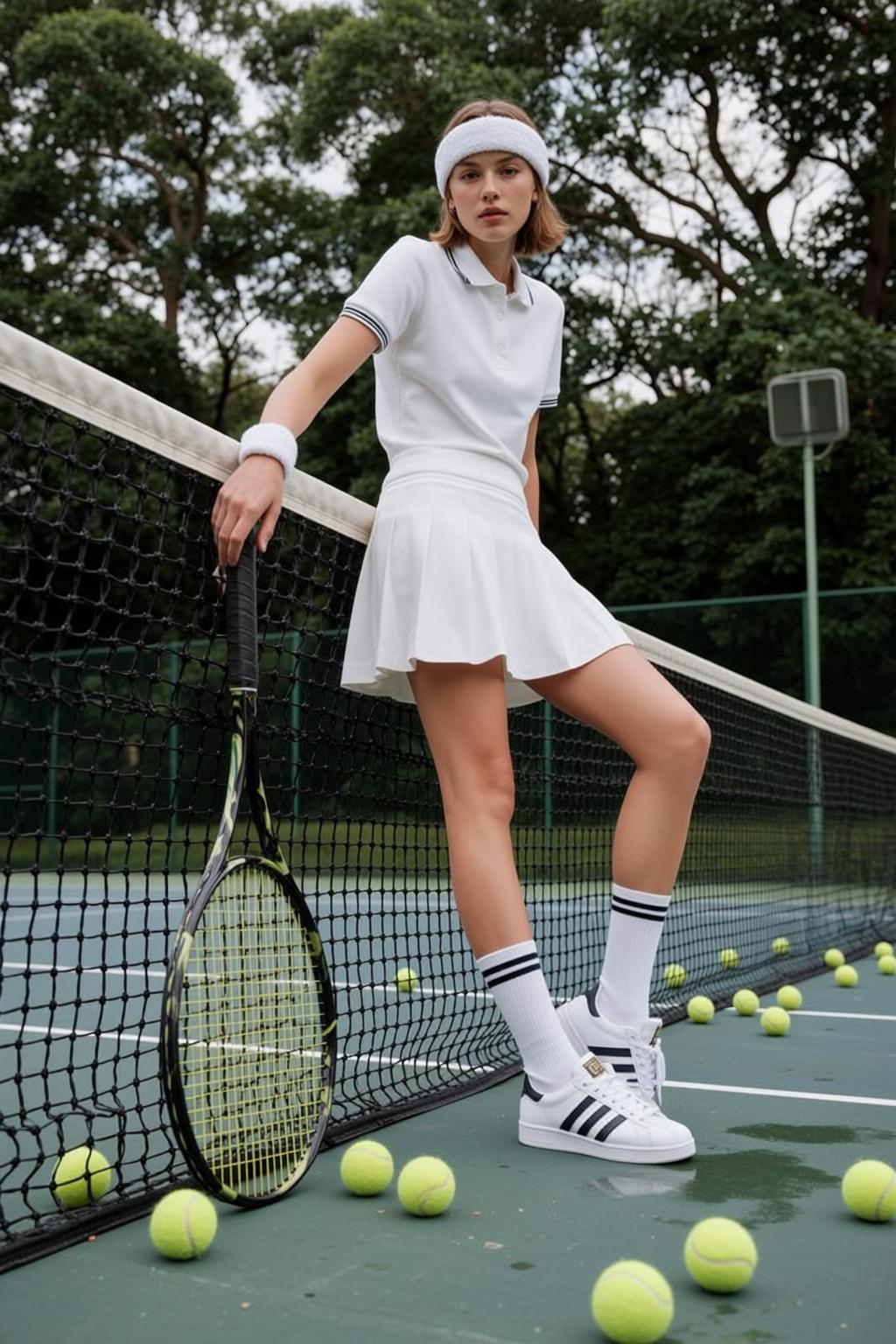 Creative Young Short Brown Bob Fair White