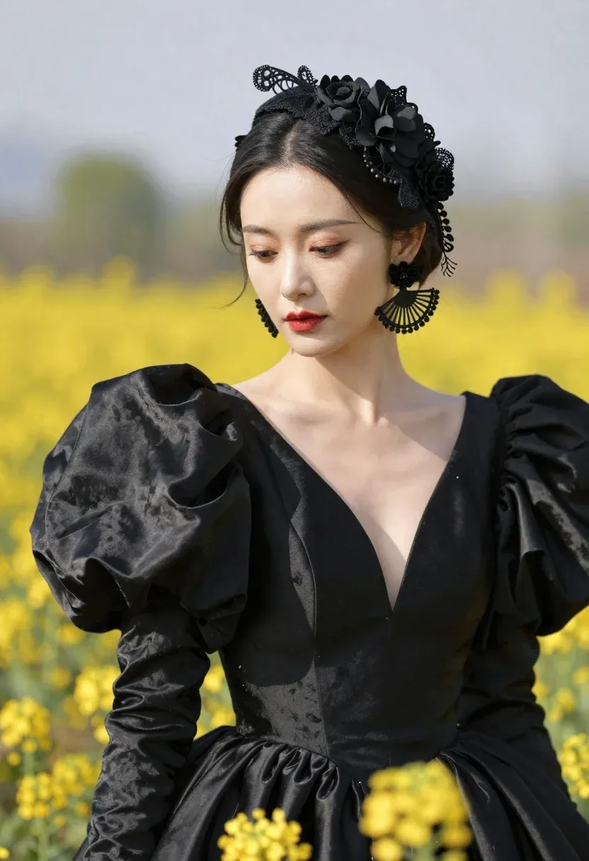 Earrings In A Portrait