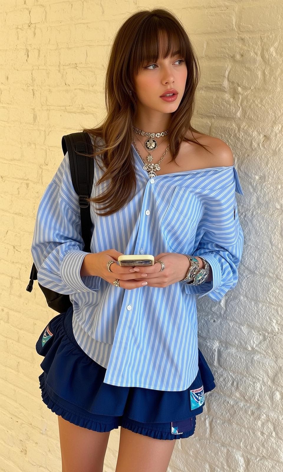 Striped Shirt by White Brick