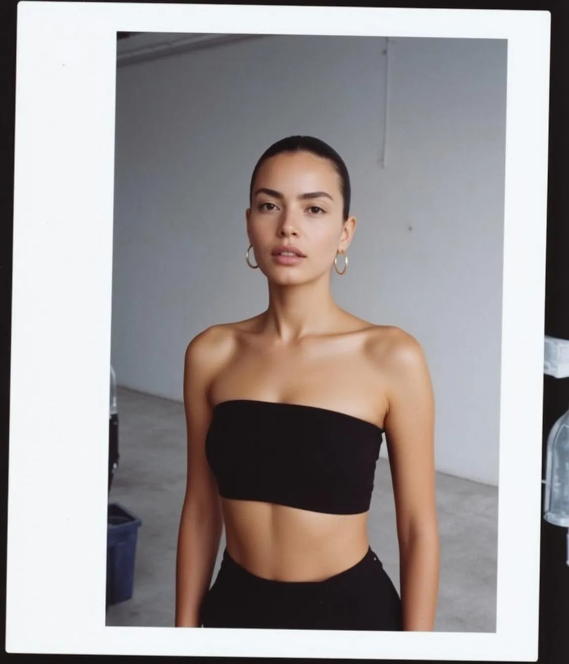 Earrings In Studio Setting