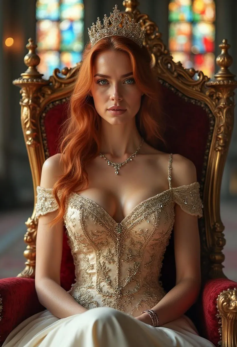 Necklace And Bracelets With Gown