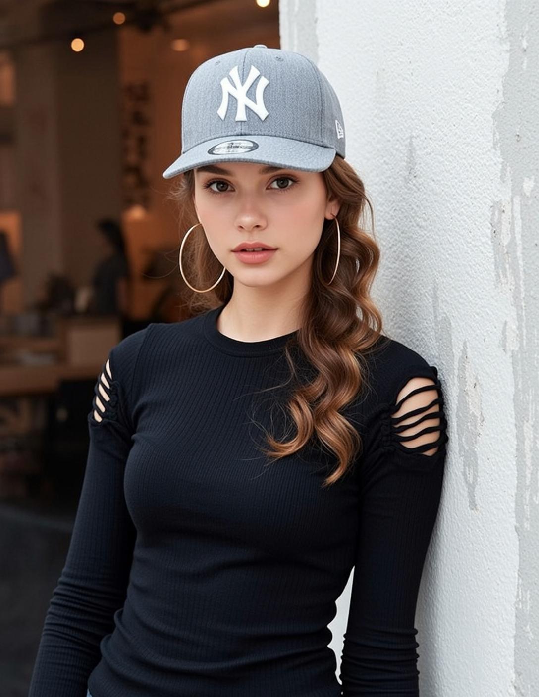 Acubi Young Wavy Brown Hair Fair Skin