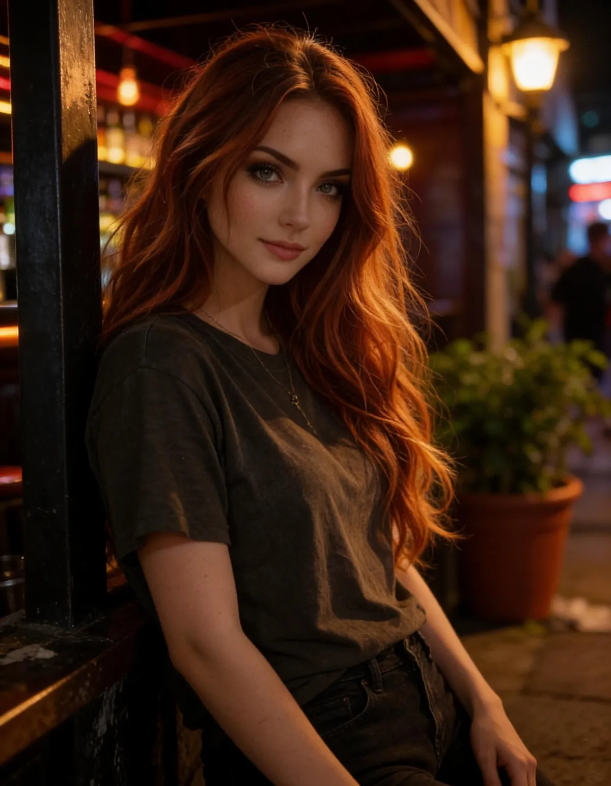 Necklace On A Street