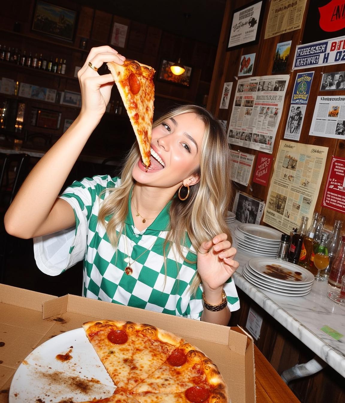 Explore Captured Medium Seated Table Pizza Box