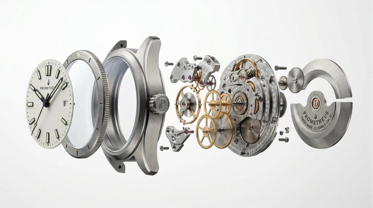 A pristine visualization of Nano Banana 2 with mirrored and matte finishes, floating components, and sharp lighting in a white gradient backdrop.