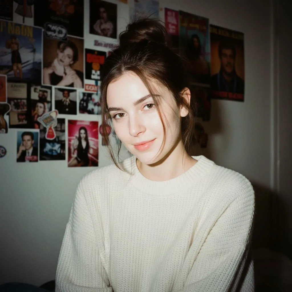 Nostalgic Cozy Portrait