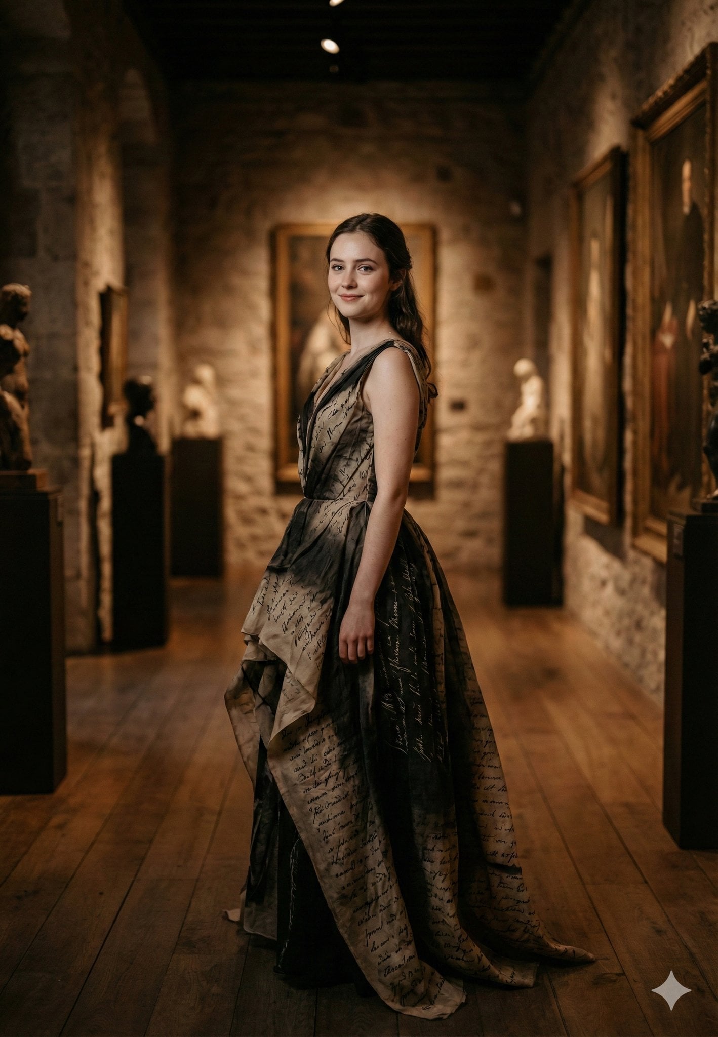 Flowing Gown Historic Art Gallery