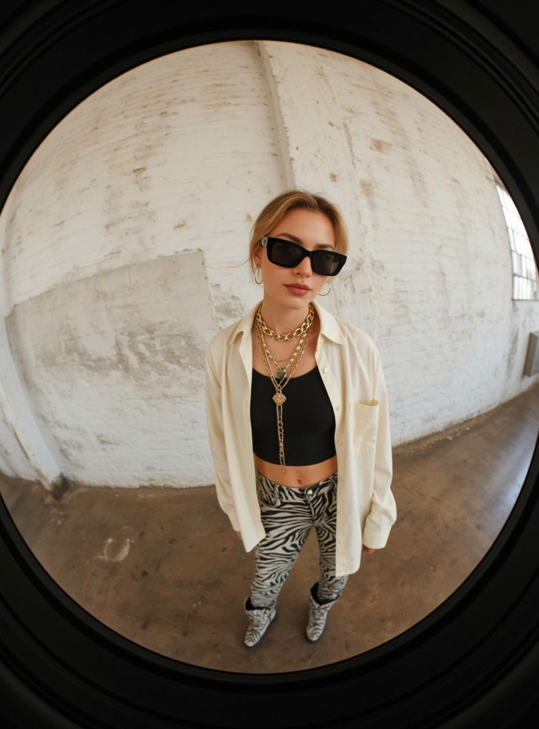 Zebra Pants Industrial Street Style