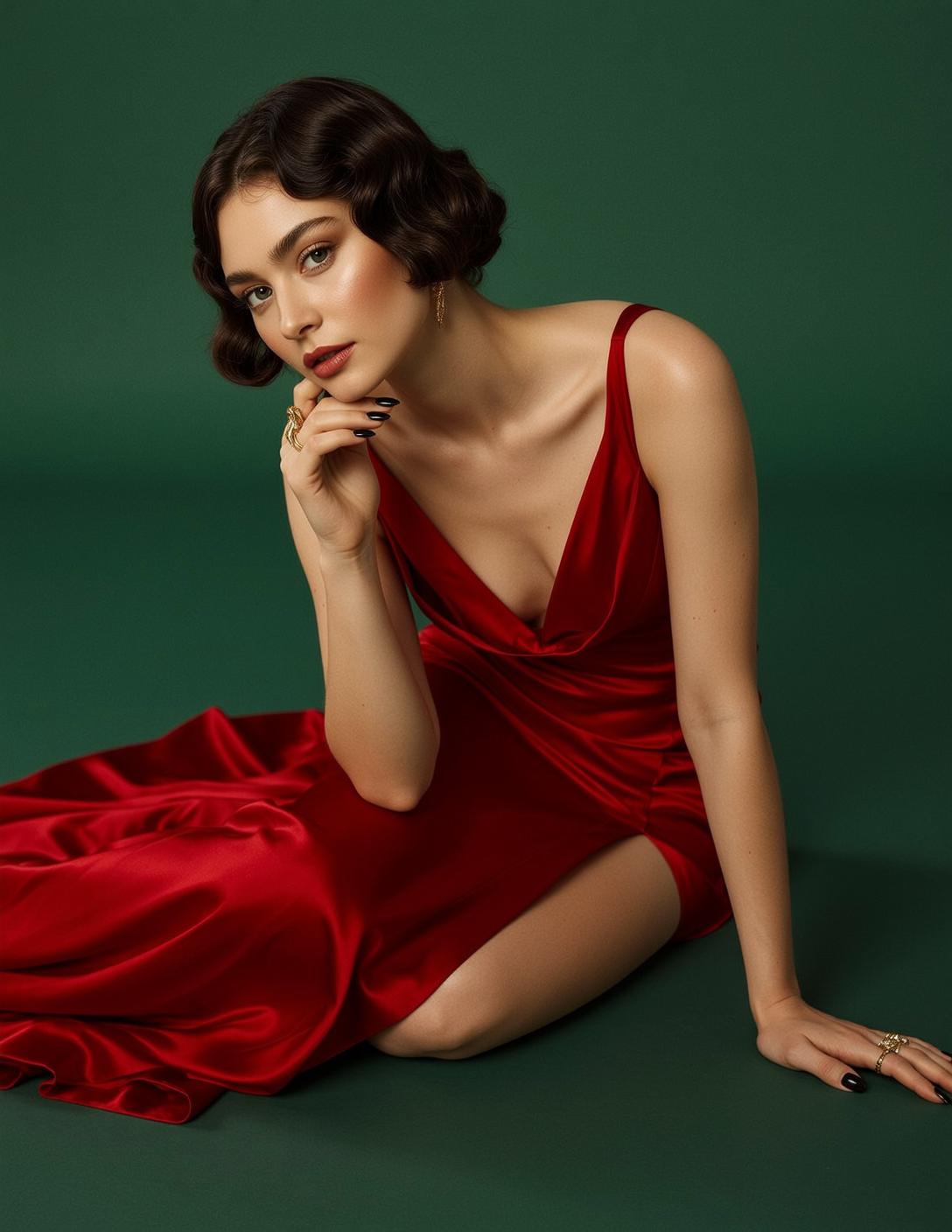 Explore Seated Deep Green Matte Her Body