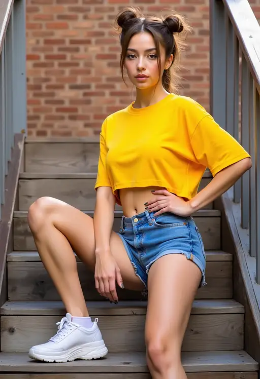 Casual Elegance Portrait