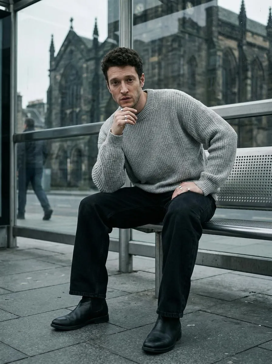 Rings In Knitwear Portrait