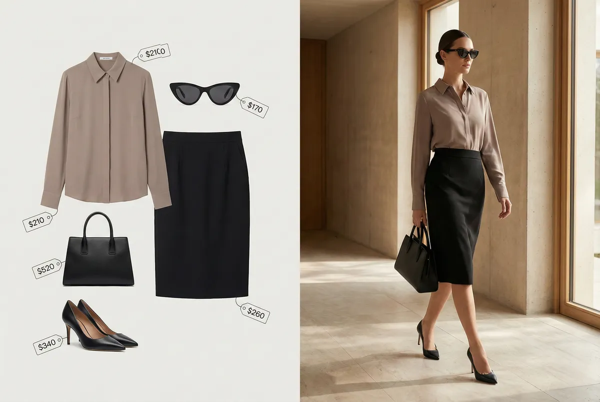 Sunglasses And Modern Interior Walk