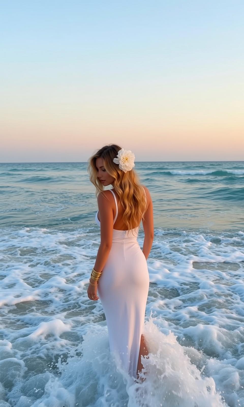 White Shoreline Lookback