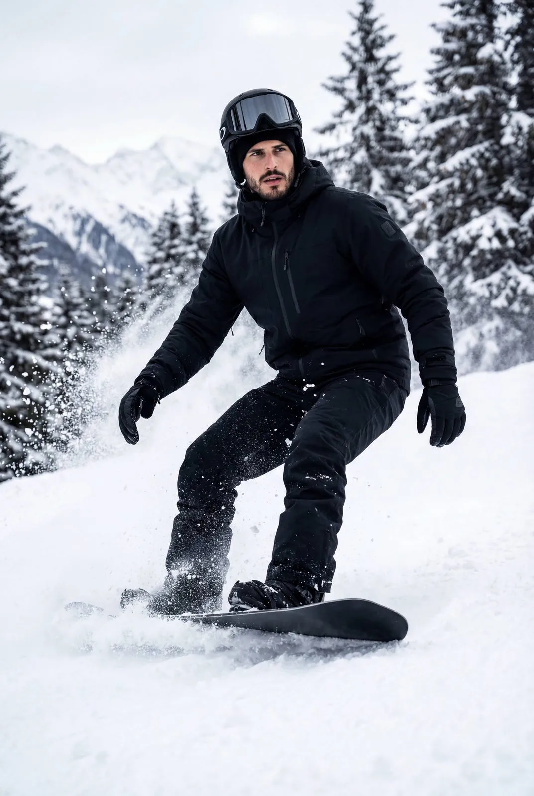 Winter Snowboarder