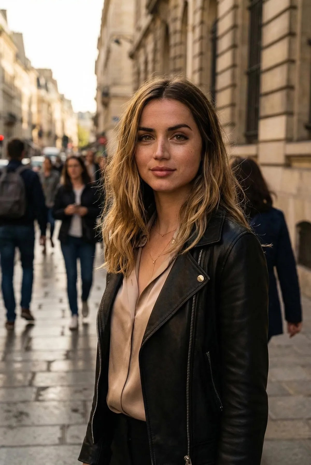 Necklace On A City Street