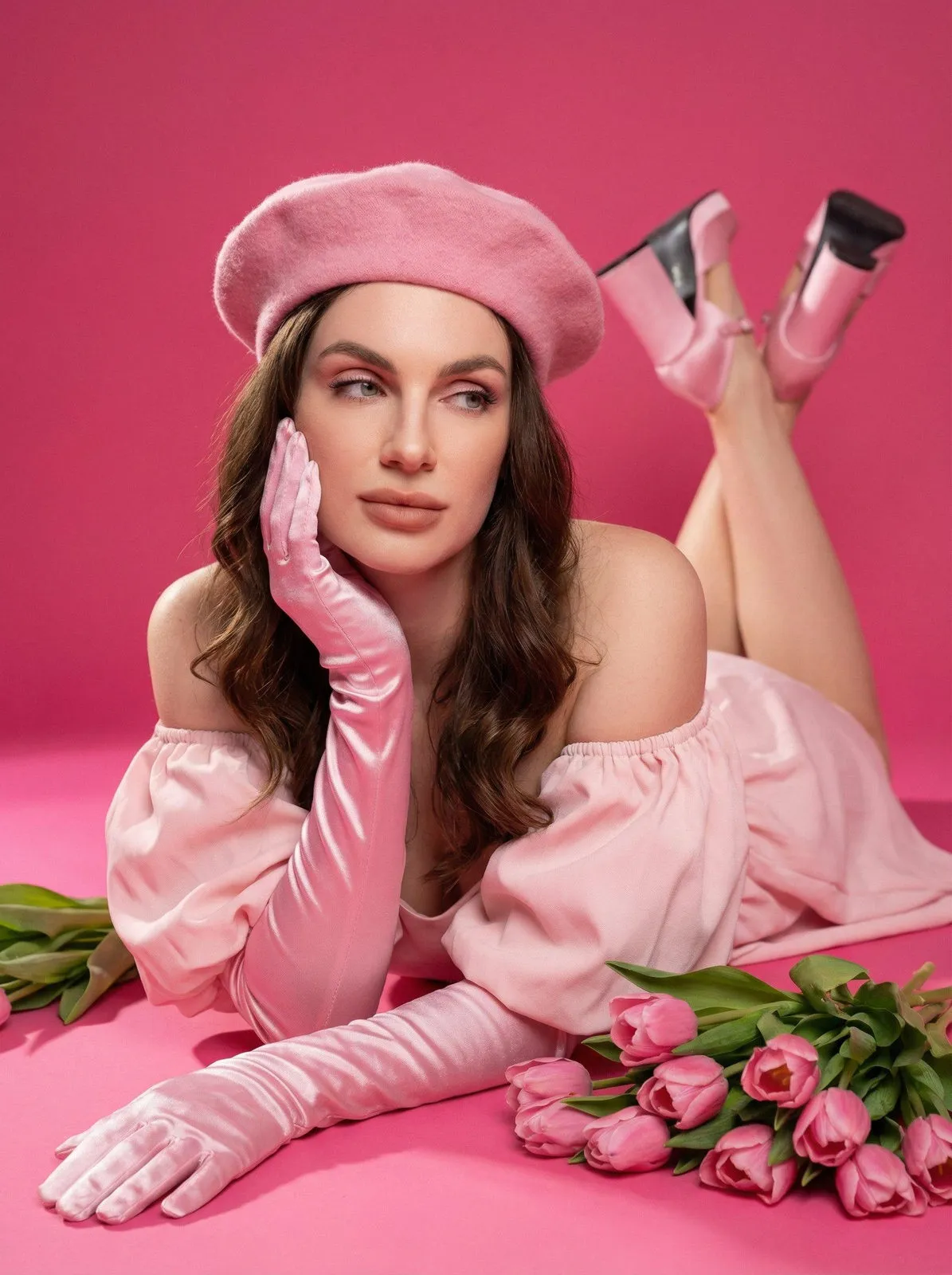 Makeup In Studio Portrait