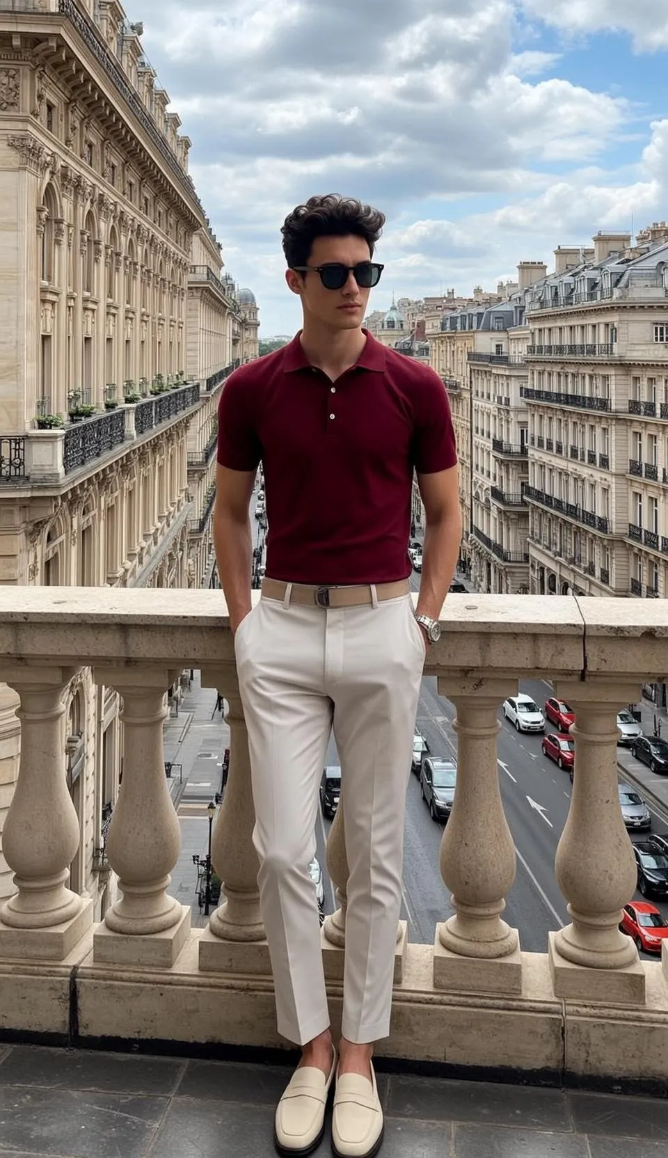 Sunglasses On A City Street