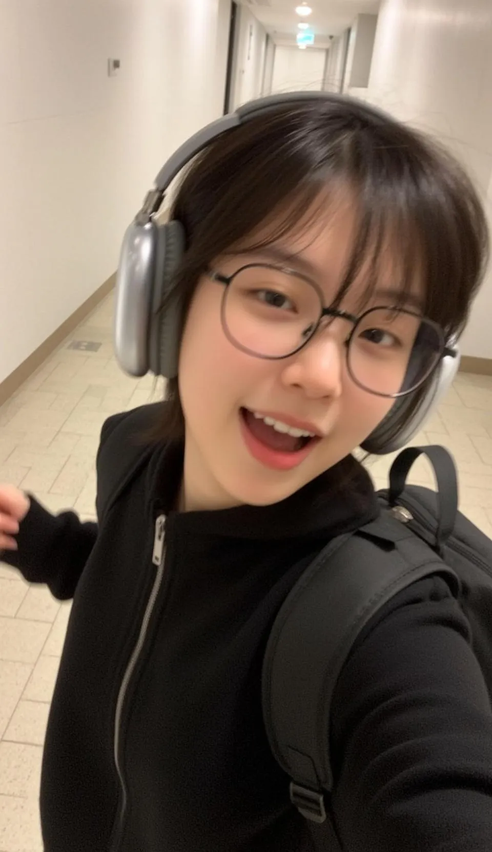 Explore Captured Selfie-style Angled Slightly Her Left