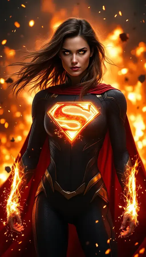 Stunning Female Superhero