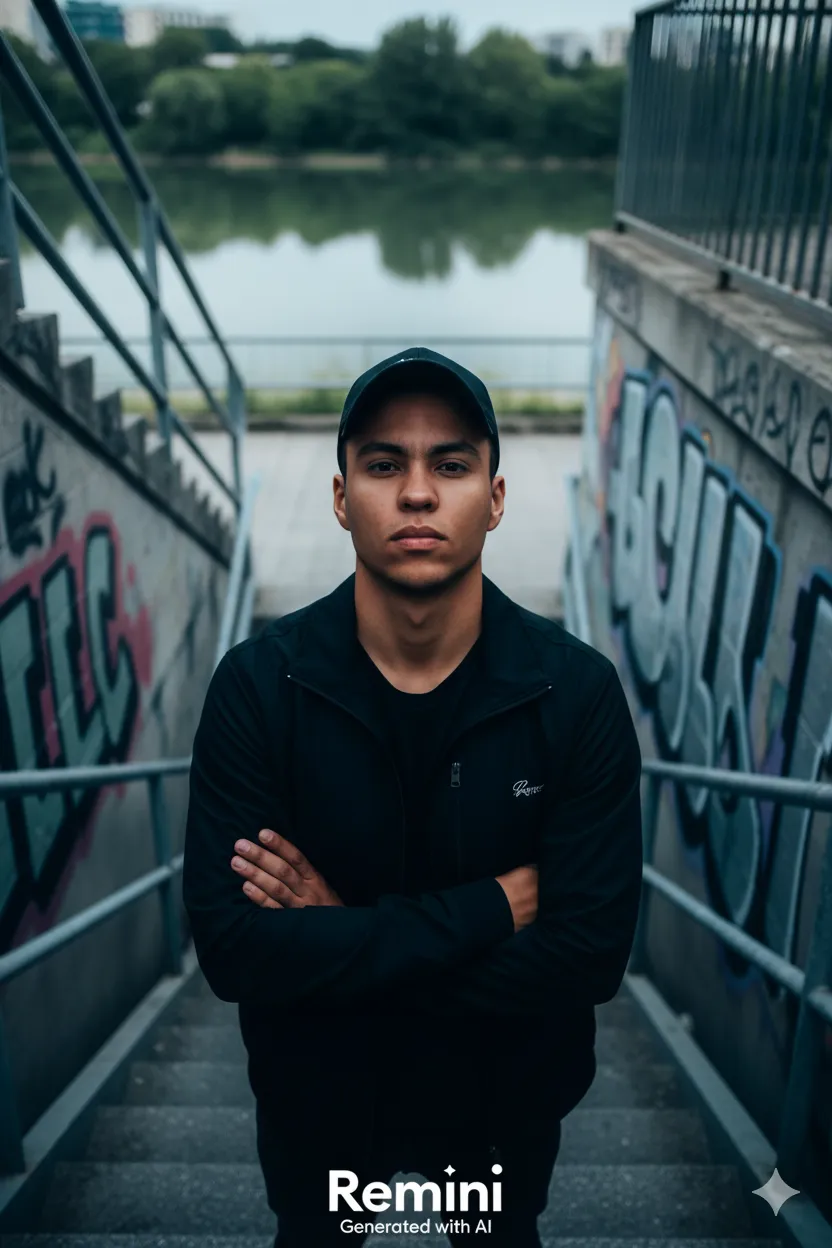 Urban Concrete Editorial Portrait