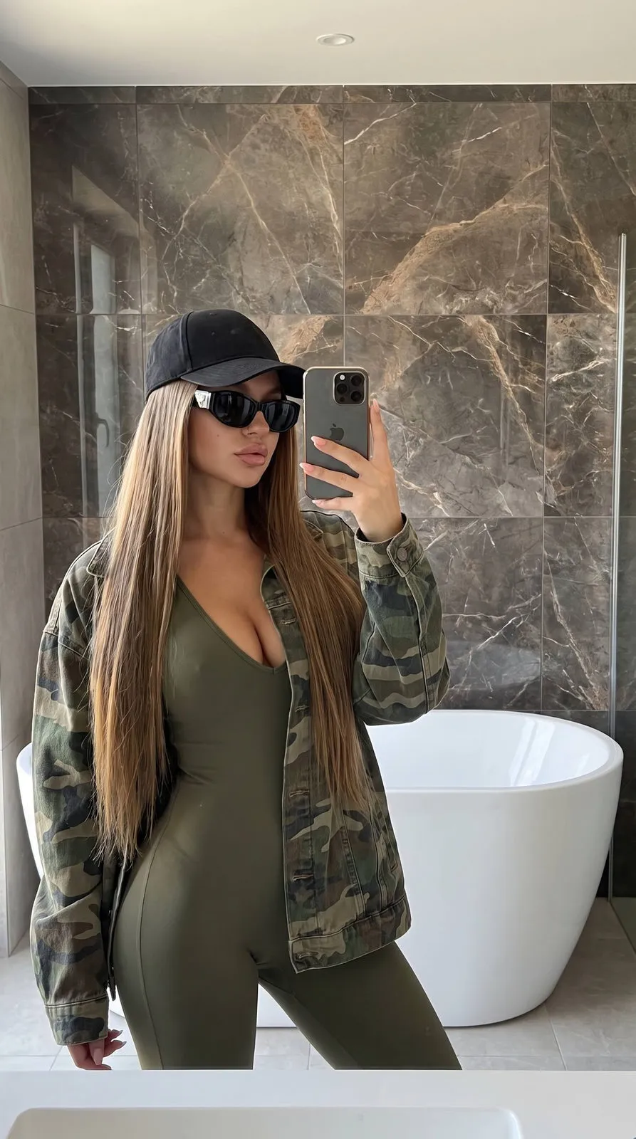 Makeup In A Bathroom
