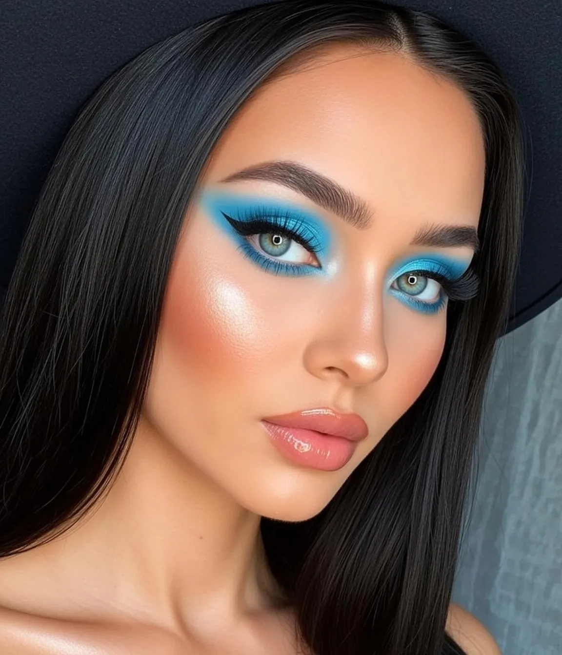 Makeup And Lash Extensions In A Studio