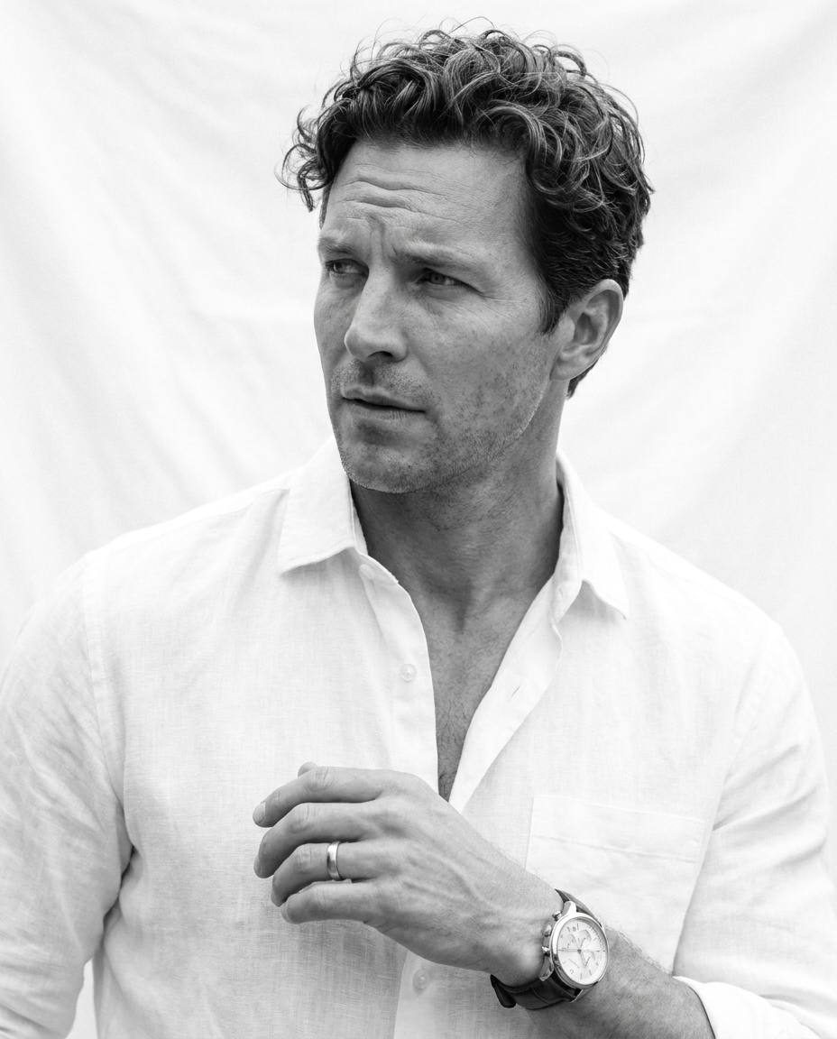 Loose White Linen Button Up Shirt In Eye Level