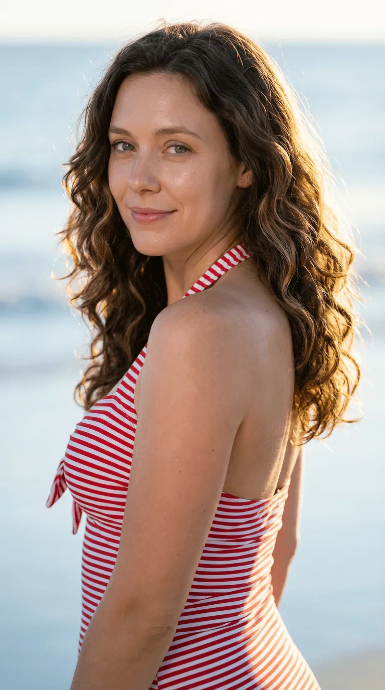 Makeup And Manicure In Fashion Portrait